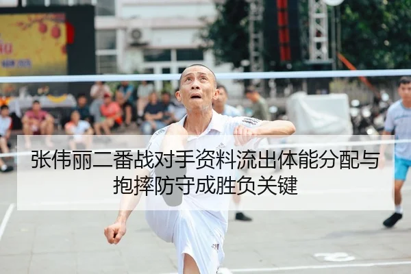 张伟丽二番战对手资料流出体能分配与抱摔防守成胜负关键